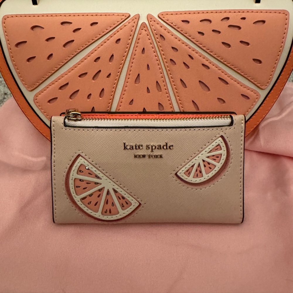Kate Spade Grapefruit Wallet